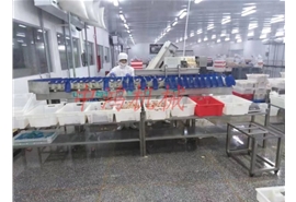 塑料盒式重量分拣机