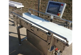 皮带式重量分拣机